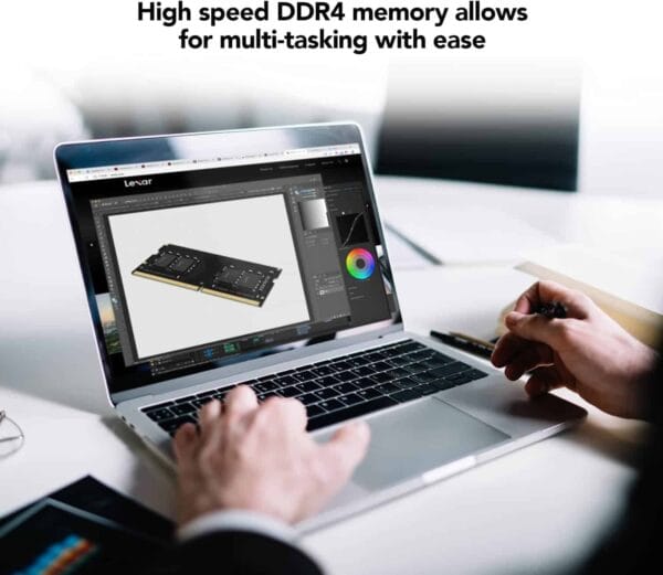 Lexar® DDR4 32GB U-DIMM 3200Mbps - Image 3