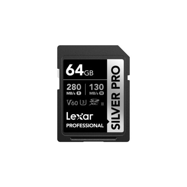 Lexar Professional SILVER PRO SDXC™ UHS-II Card 64GB