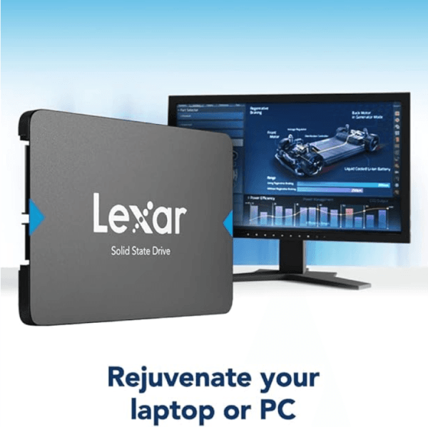 Lexar® SSD 512GB 2.5” SATA (6Gb/s) - Image 4