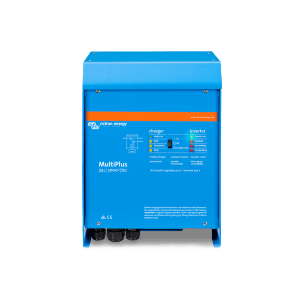 Onduleur/Chargeur Victron MultiPlus 800VA - 5000VA 12V à 48V