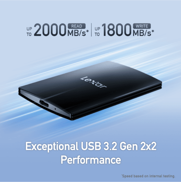 Lexar® External Portable SSD 2TB, USB3.2 - Image 7