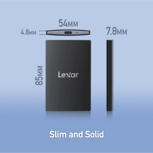 Lexar® External Portable SSD 2TB, USB3.2 - Image 3